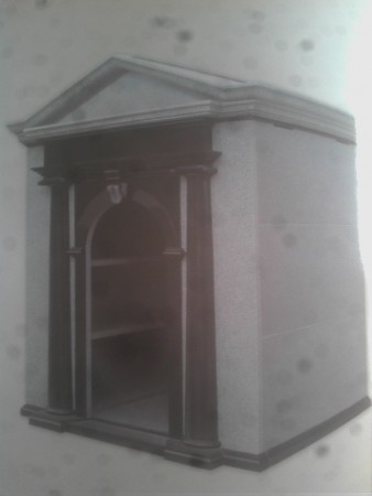 jazigo em granito evora 8p.